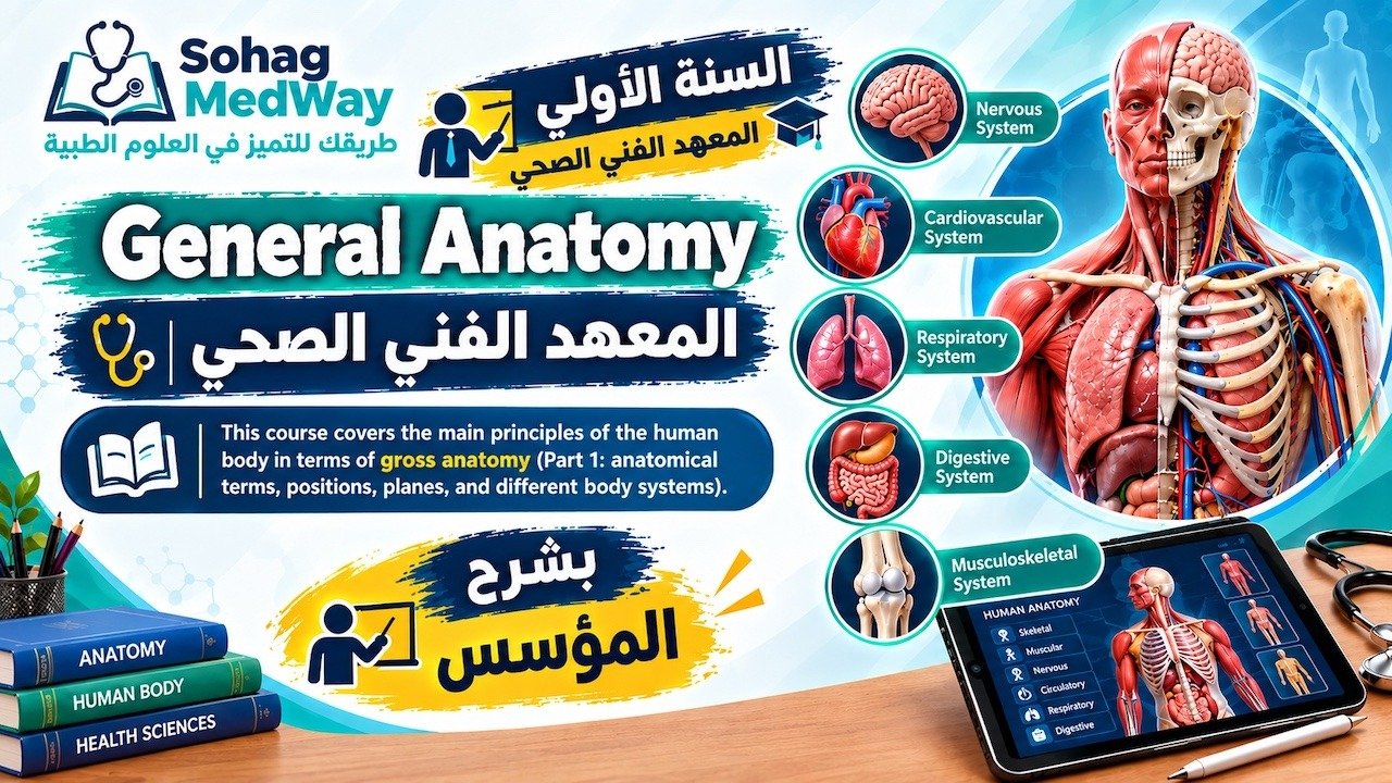 General Anatomy المعهد الفنى الصحى